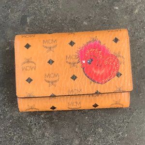 MCM LIMITED EDITION Rooster Medium Trifold Wallet